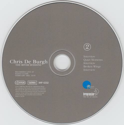 Chris de Burgh The River Sessions : CD2